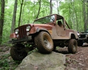 Jeep Scrambler at Trailfest 2003