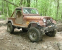 Jeep Scrambler at Trailfest 2004